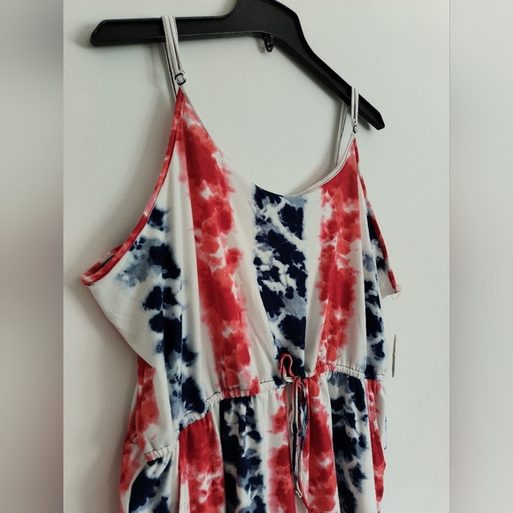 [5x$20] New Women Tie-Dye Short Romper/ Size 3X - Picture 2 of 8